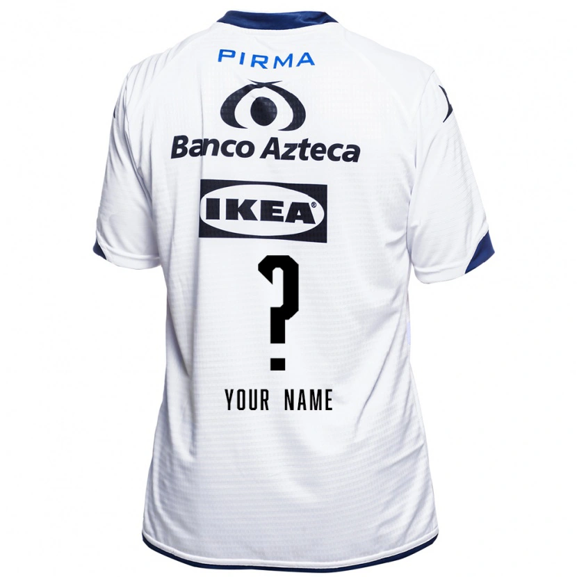 Danxen Mulher Camisola Seu Nome #0 Branco Preto Azul Principal 2026/27 Camisa Brasil
