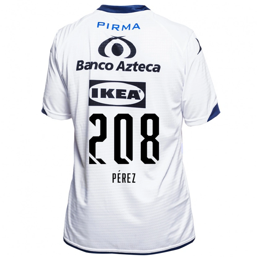 Danxen Mulher Camisola Osvaldo Pérez #208 Branco Preto Azul Principal 2026/27 Camisa Brasil