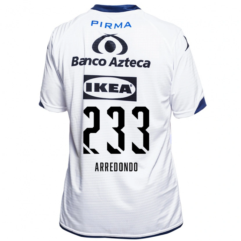 Danxen Mulher Camisola Ángel Arredondo #233 Branco Preto Azul Principal 2026/27 Camisa Brasil