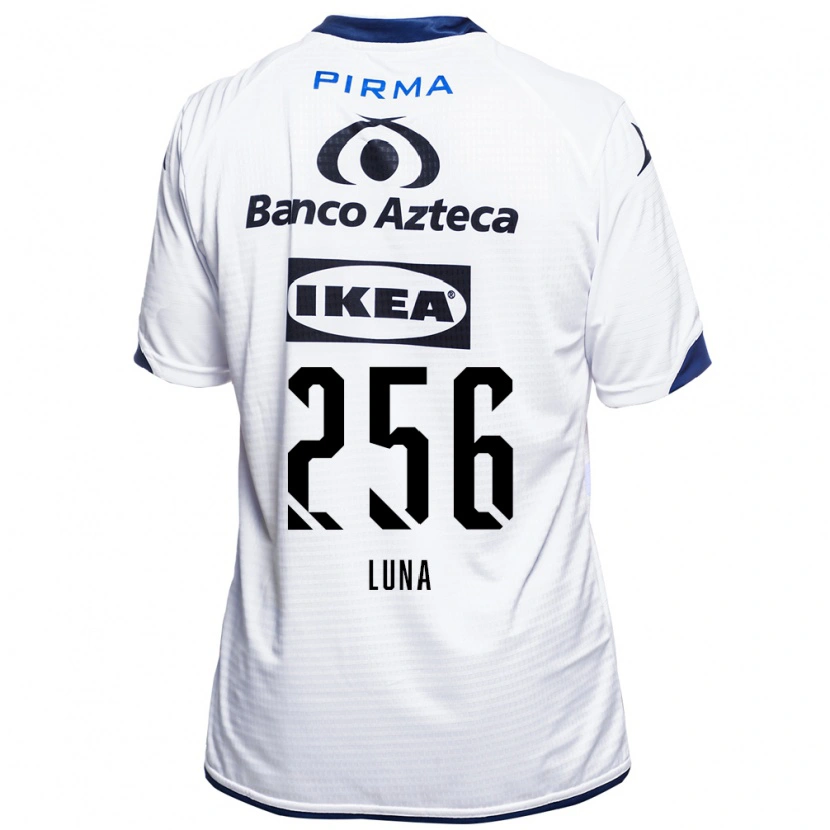 Danxen Mulher Camisola Ángel Luna #256 Branco Preto Azul Principal 2026/27 Camisa Brasil