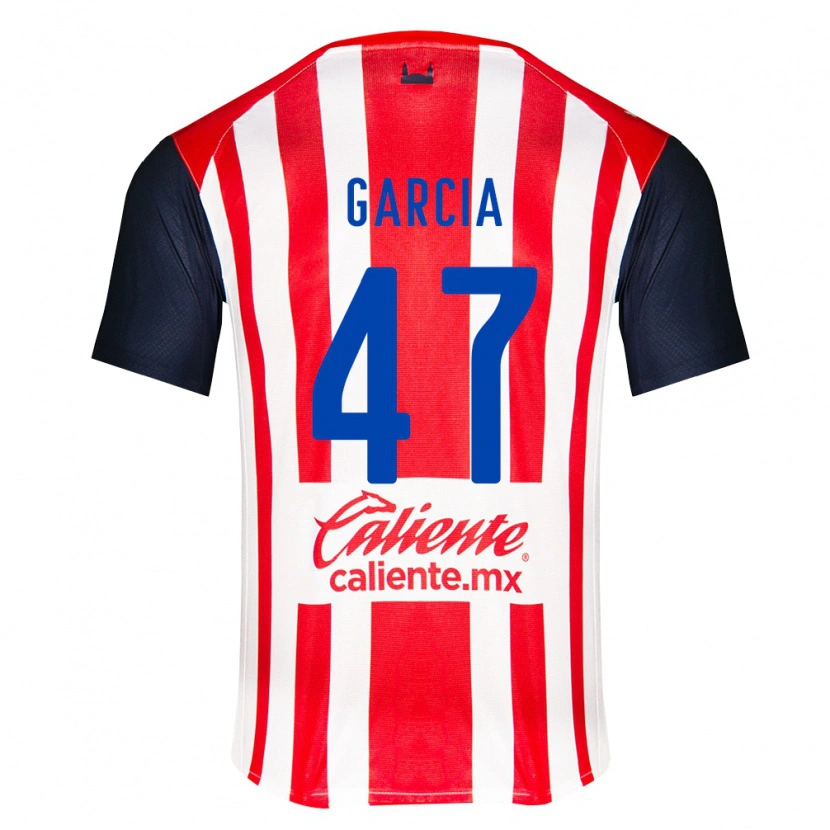 Danxen Mulher Camisola Gael García #47 Vermelho Preto Branco Principal 2026/27 Camisa Brasil