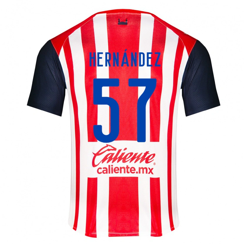 Danxen Mulher Camisola Jesús Hernández #57 Vermelho Preto Branco Principal 2026/27 Camisa Brasil