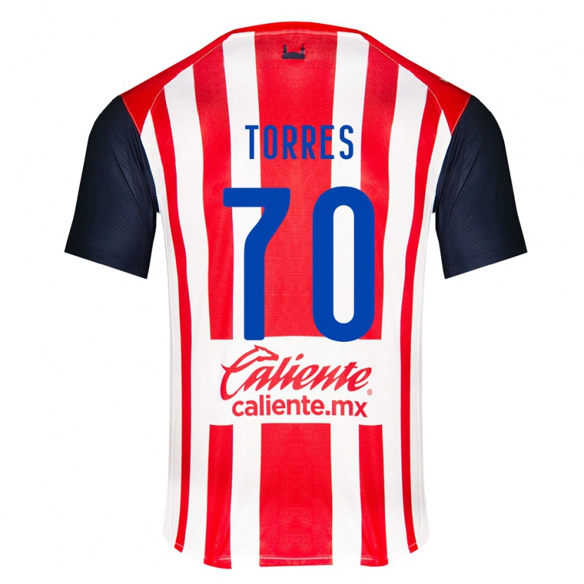 Danxen Mulher Camisola Leo Torres #70 Vermelho Preto Branco Principal 2026/27 Camisa Brasil