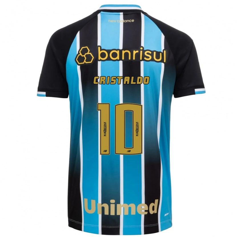 Danxen Mulher Camisola Franco Cristaldo #10 Azul Marrom Preto Principal 2026/27 Camisa Brasil