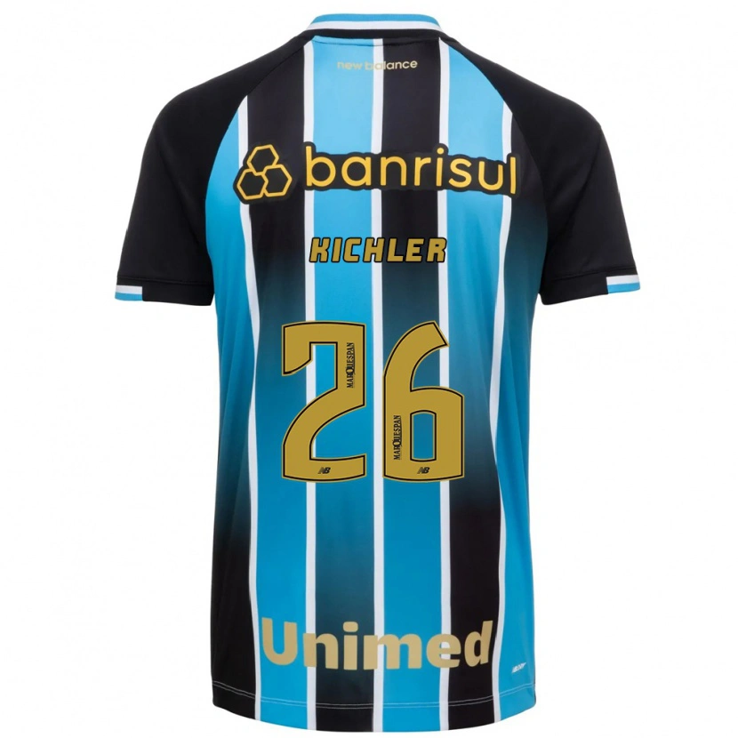Danxen Mulher Camisola Paola Kichler #26 Azul Marrom Preto Principal 2026/27 Camisa Brasil