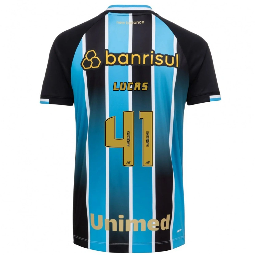 Danxen Mulher Camisola Pedro Lucas #41 Azul Marrom Preto Principal 2026/27 Camisa Brasil