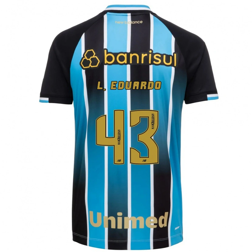Danxen Mulher Camisola Luis Eduardo #43 Azul Marrom Preto Principal 2026/27 Camisa Brasil