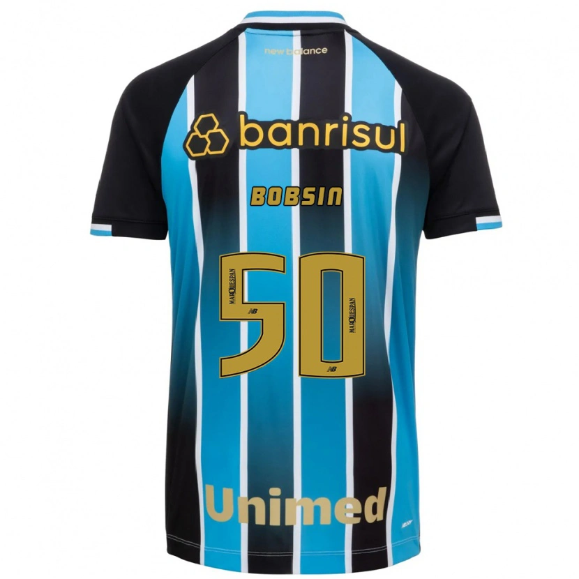 Danxen Mulher Camisola Victor Bobsin #50 Azul Marrom Preto Principal 2026/27 Camisa Brasil