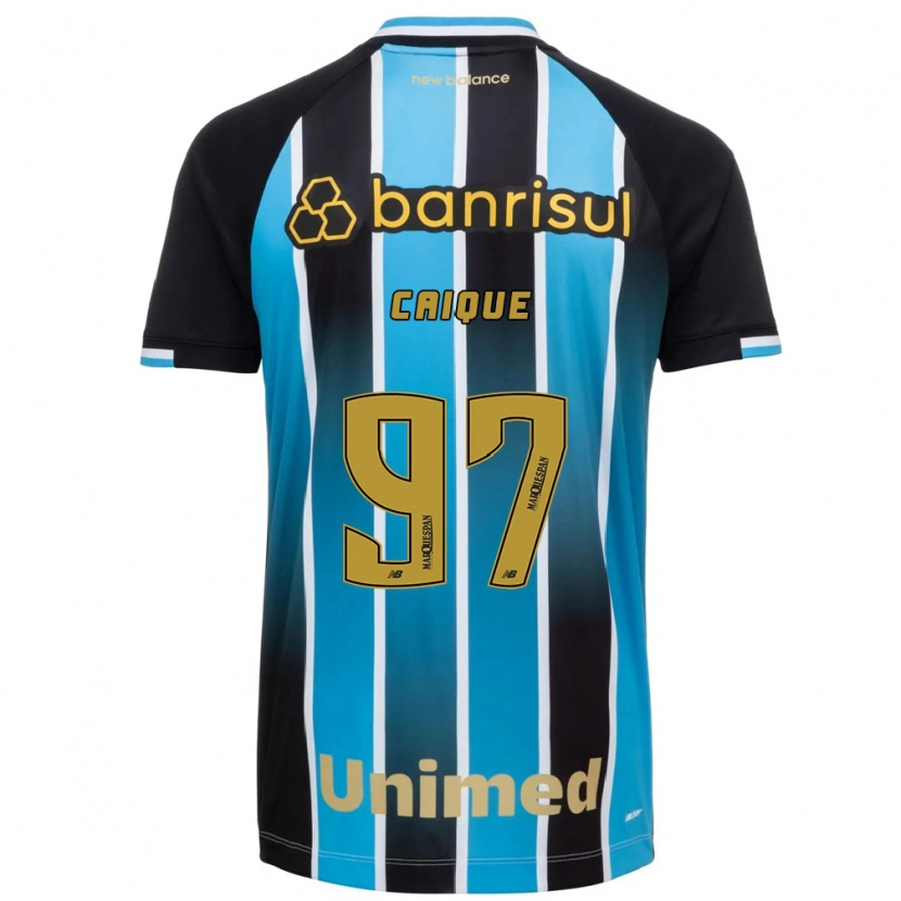 Danxen Mulher Camisola Caíque #97 Azul Marrom Preto Principal 2026/27 Camisa Brasil