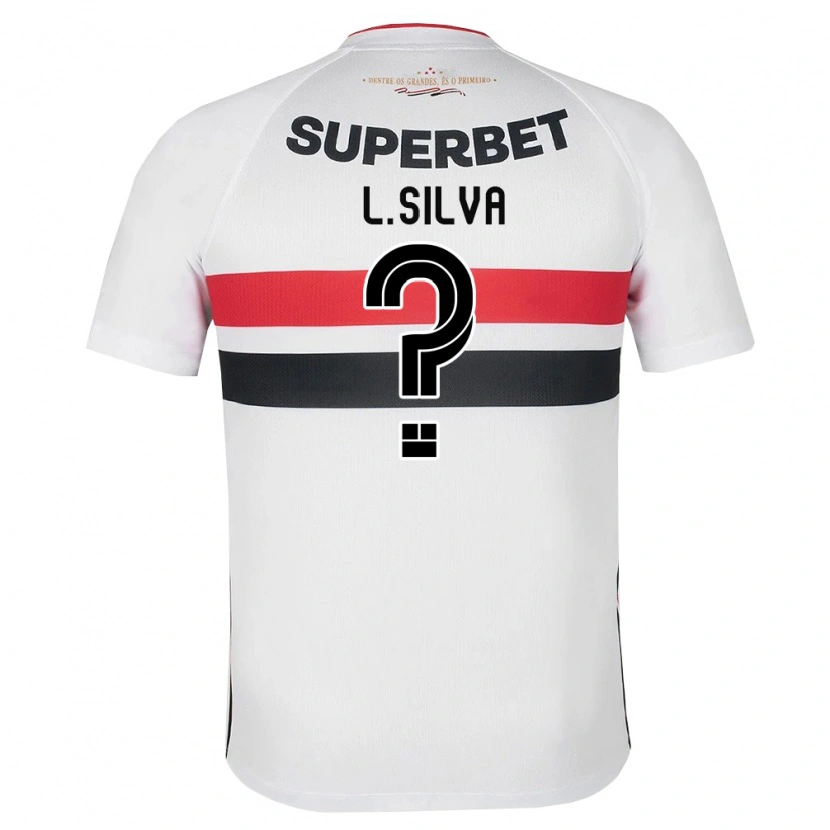 Danxen Mulher Camisola Luan Silva #0 Branco Vermelho Preto Principal 2026/27 Camisa Brasil