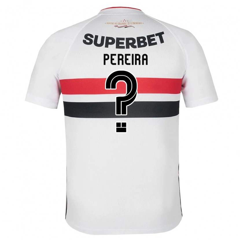 Danxen Mulher Camisola Nicolas Pereira #0 Branco Vermelho Preto Principal 2026/27 Camisa Brasil
