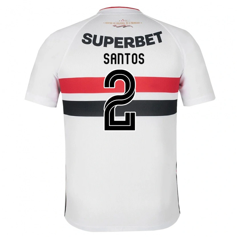 Danxen Mulher Camisola Ruann Santos #2 Branco Vermelho Preto Principal 2026/27 Camisa Brasil