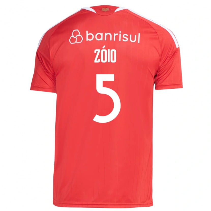 Danxen Mulher Camisola Zóio #5 Vermelho Branco Principal 2026/27 Camisa Brasil