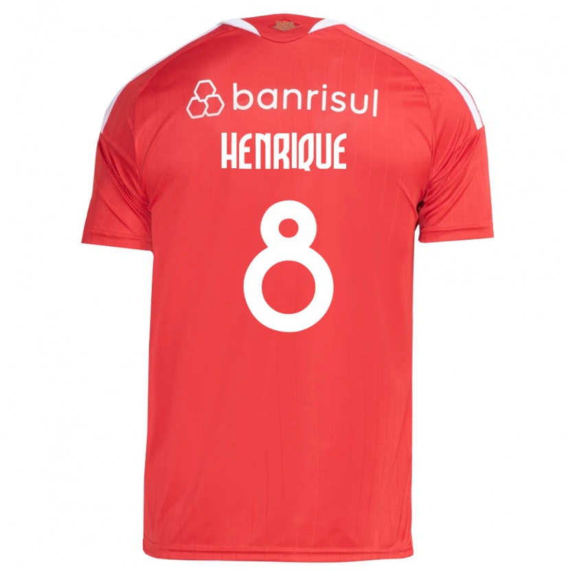 Danxen Mulher Camisola Bruno Henrique #8 Vermelho Branco Principal 2026/27 Camisa Brasil