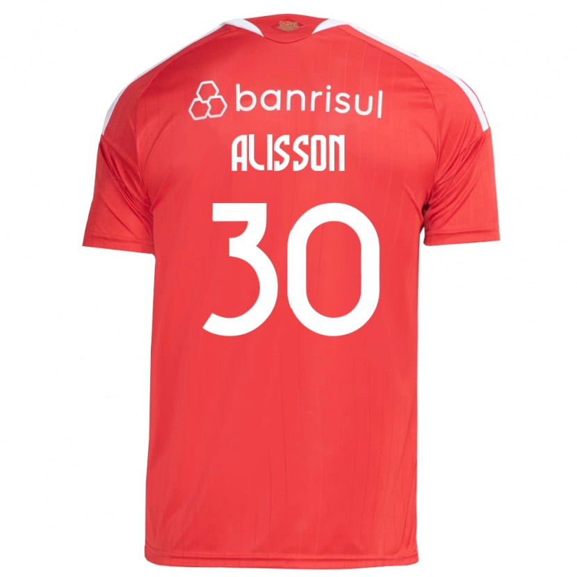 Danxen Mulher Camisola Alisson Rodrigues De Melo #30 Vermelho Branco Principal 2026/27 Camisa Brasil