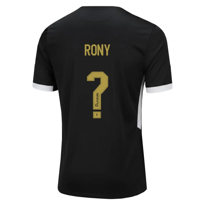 Danxen Mulher Camisola Rony #0 Preto Branco Amarelo Principal 2026/27 Camisa Brasil