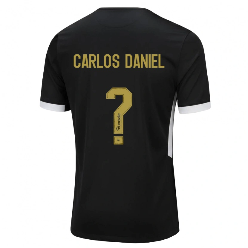 Danxen Mulher Camisola Carlos Daniel #0 Preto Branco Amarelo Principal 2026/27 Camisa Brasil