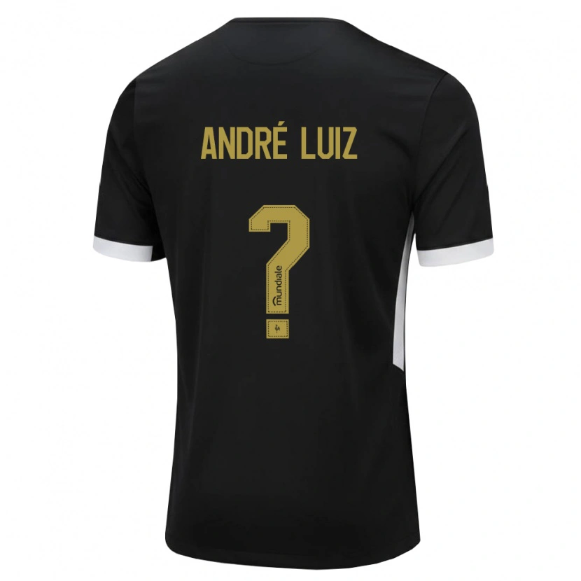 Danxen Mulher Camisola André Luiz #0 Preto Branco Amarelo Principal 2026/27 Camisa Brasil