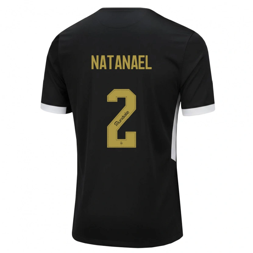 Danxen Mulher Camisola Natanael Moreira Milouski #2 Preto Branco Amarelo Principal 2026/27 Camisa Brasil