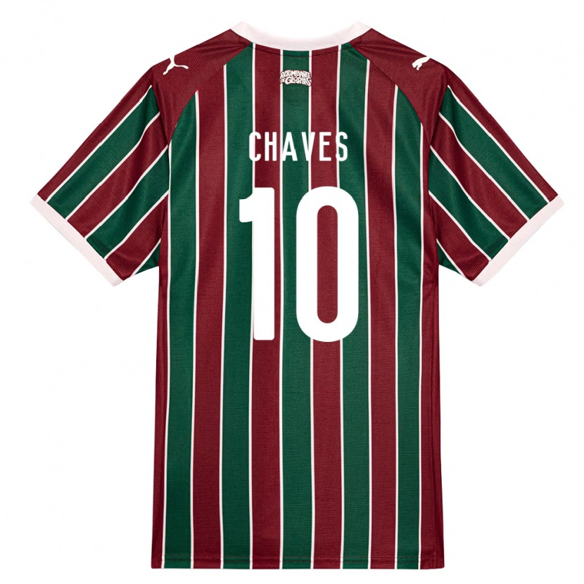 Danxen Mulher Camisola Carol Chaves #10 Verde Borgonha Branco Principal 2026/27 Camisa Brasil