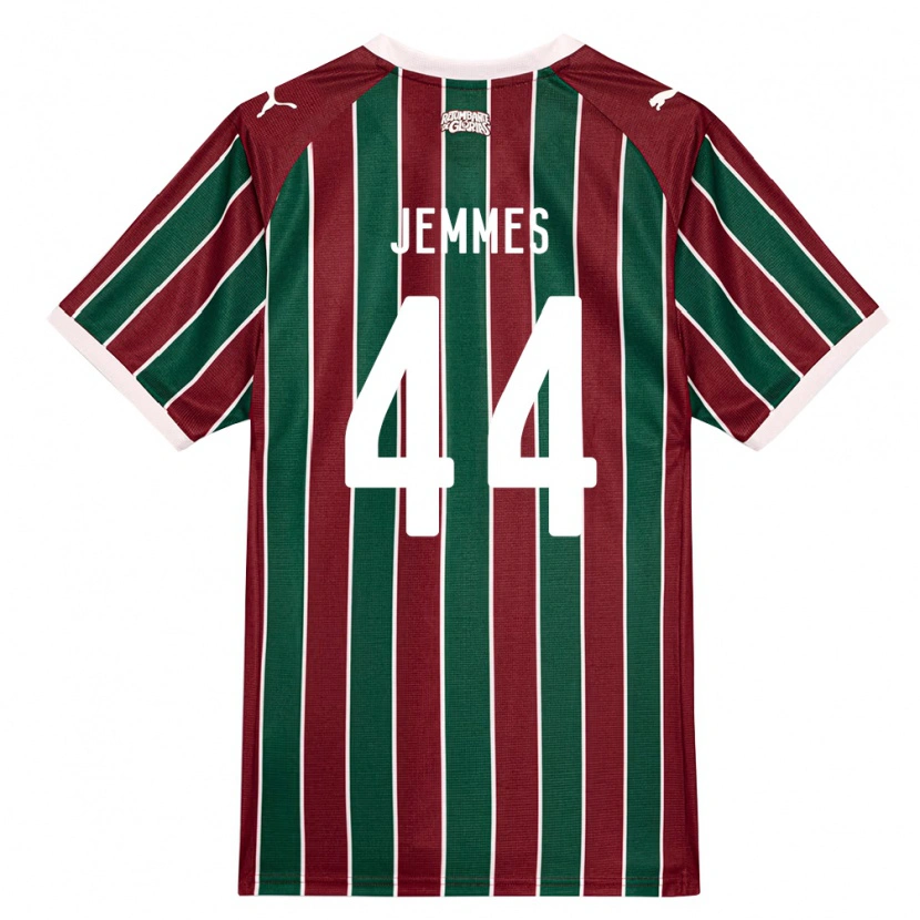 Danxen Mulher Camisola Jemmes Bruno Ribeiro Da Silva #44 Verde Borgonha Branco Principal 2026/27 Camisa Brasil