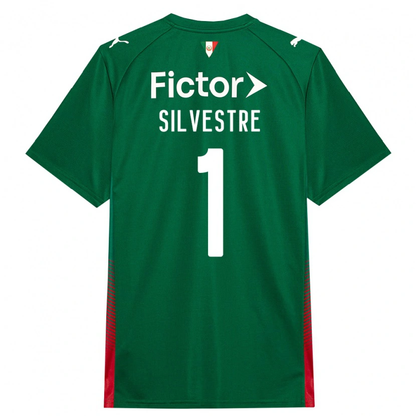 Danxen Mulher Camisola Vinicius Silvestre #1 Verde Vermelho Branco Principal 2026/27 Camisa Brasil