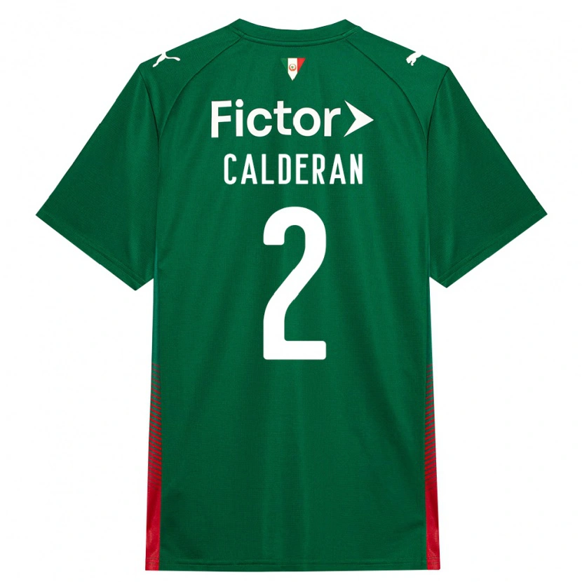 Danxen Mulher Camisola Bruna Calderan #2 Verde Vermelho Branco Principal 2026/27 Camisa Brasil