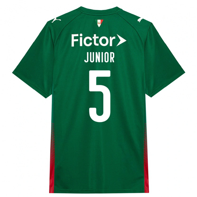 Danxen Mulher Camisola Amilton Junior #5 Verde Vermelho Branco Principal 2026/27 Camisa Brasil