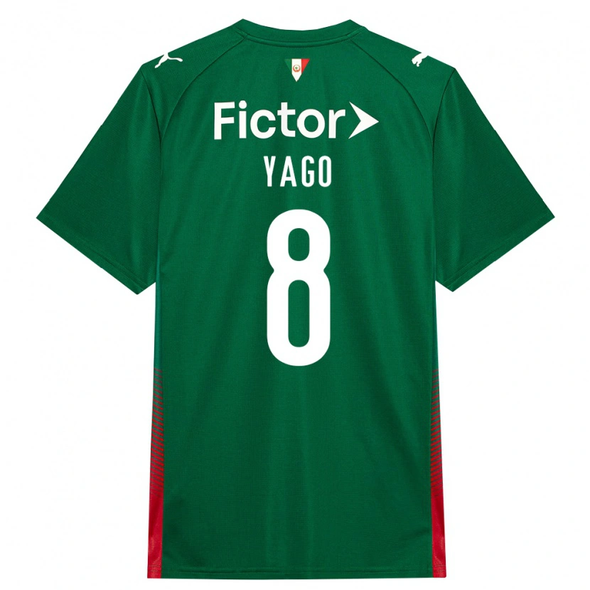 Danxen Mulher Camisola Ruan Yago #8 Verde Vermelho Branco Principal 2026/27 Camisa Brasil