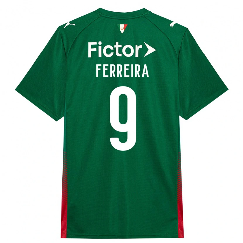 Danxen Mulher Camisola Juan Gabriel #9 Verde Vermelho Branco Principal 2026/27 Camisa Brasil