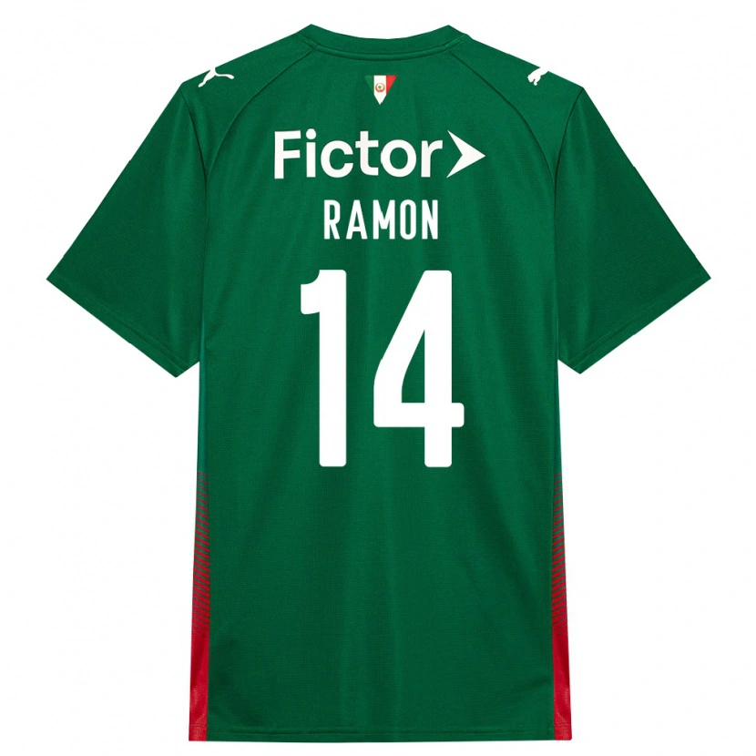 Danxen Mulher Camisola Luccas Ramon #14 Verde Vermelho Branco Principal 2026/27 Camisa Brasil