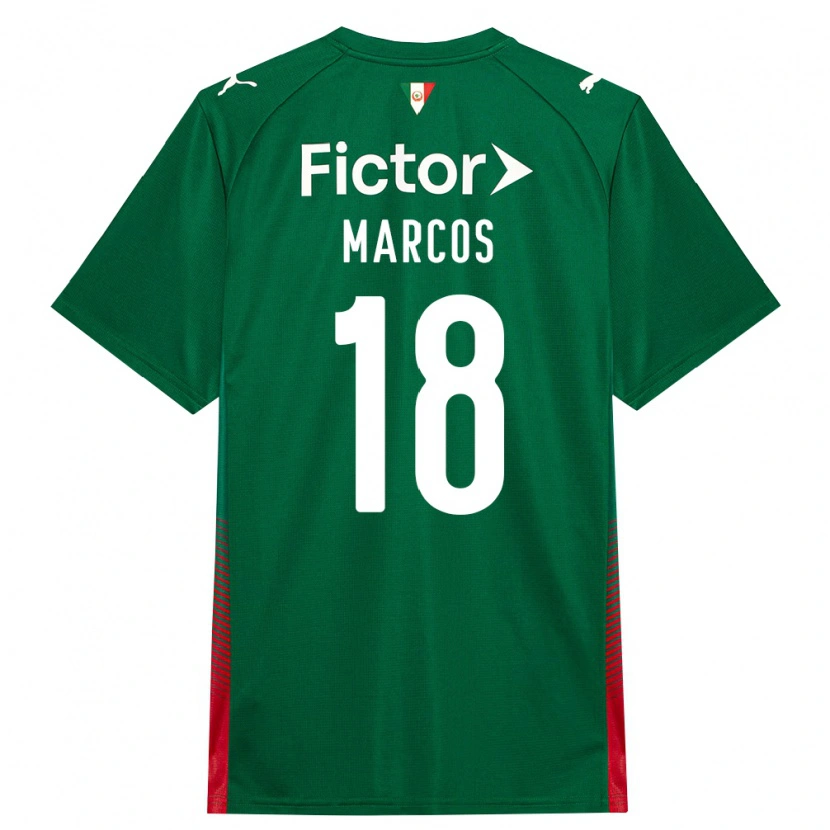 Danxen Mulher Camisola Antônio Marcos #18 Verde Vermelho Branco Principal 2026/27 Camisa Brasil