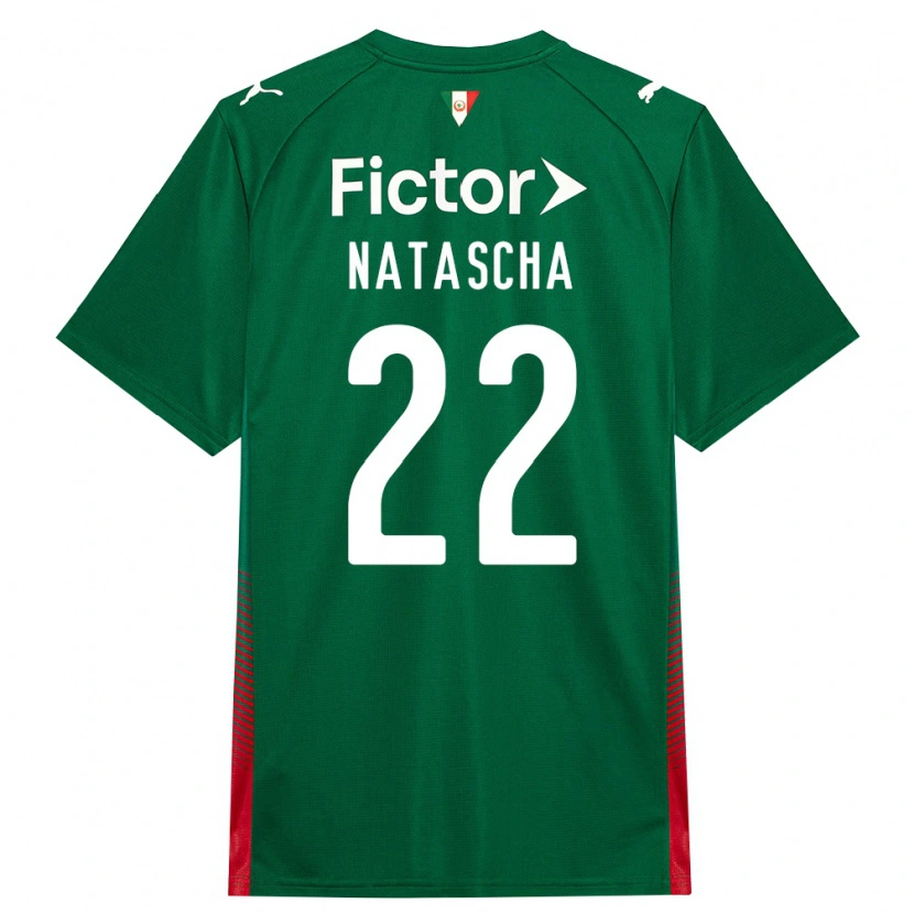 Danxen Mulher Camisola Natascha #22 Verde Vermelho Branco Principal 2026/27 Camisa Brasil
