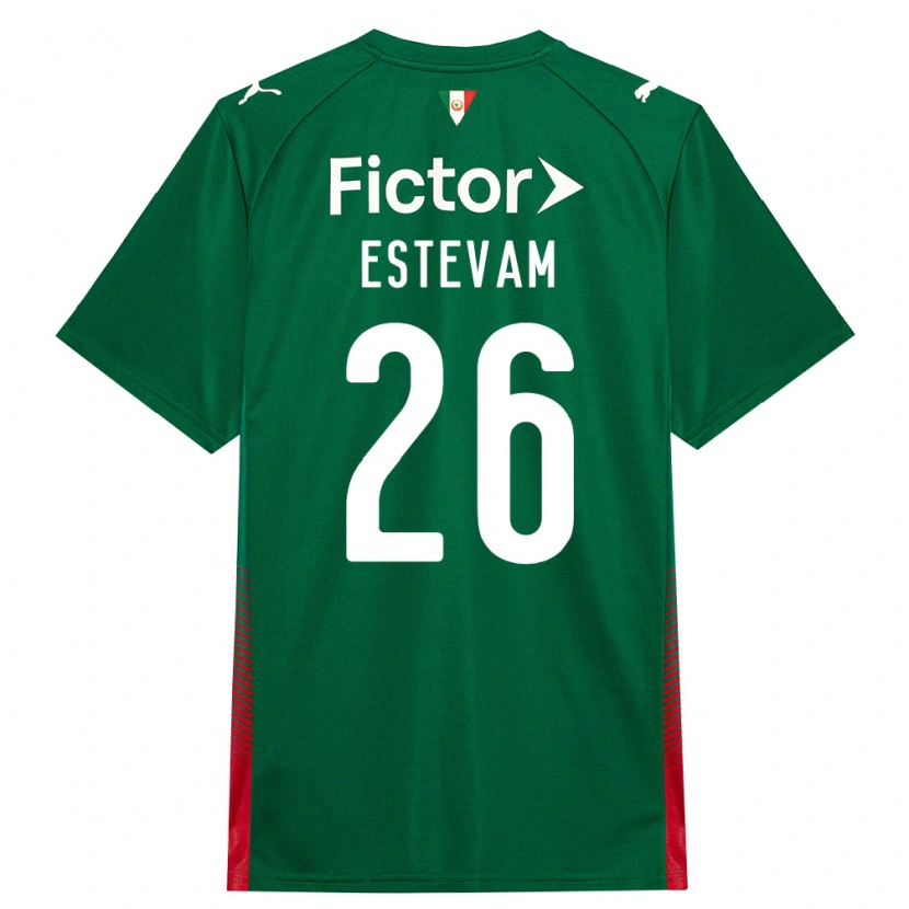 Danxen Mulher Camisola Laís Estevam #26 Verde Vermelho Branco Principal 2026/27 Camisa Brasil