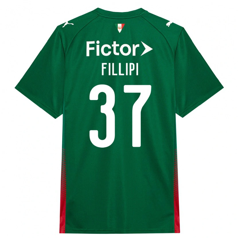 Danxen Mulher Camisola Riquelme Fillipi #37 Verde Vermelho Branco Principal 2026/27 Camisa Brasil
