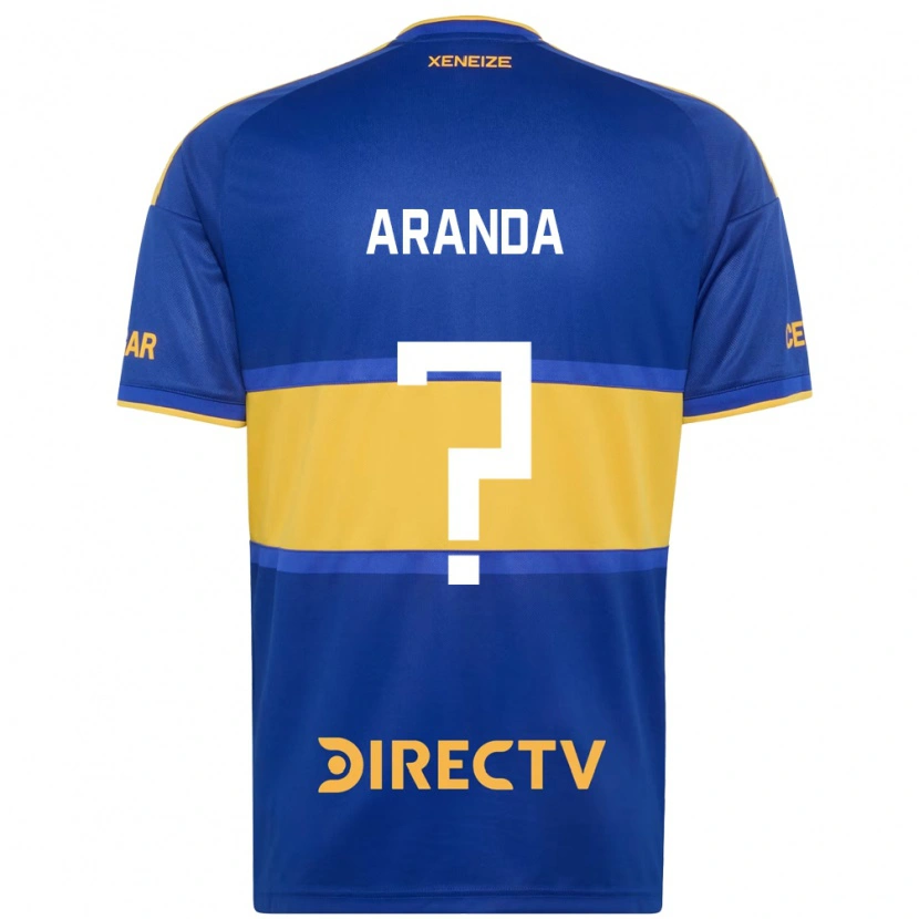 Danxen Mulher Camisola Gabriel Aranda #0 Azul Real Amarelo Principal 2026/27 Camisa Brasil