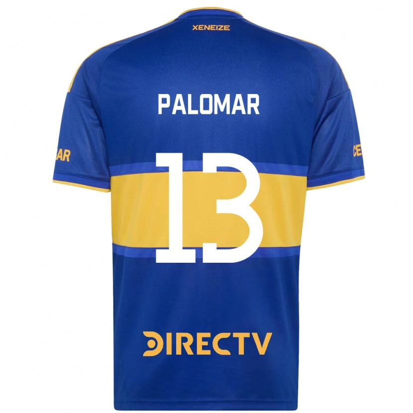 Danxen Mulher Camisola Estefania Palomar #13 Azul Real Amarelo Principal 2026/27 Camisa Brasil