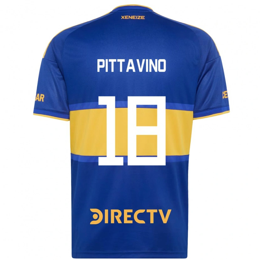 Danxen Mulher Camisola Rodrigo Pittavino #18 Azul Real Amarelo Principal 2026/27 Camisa Brasil