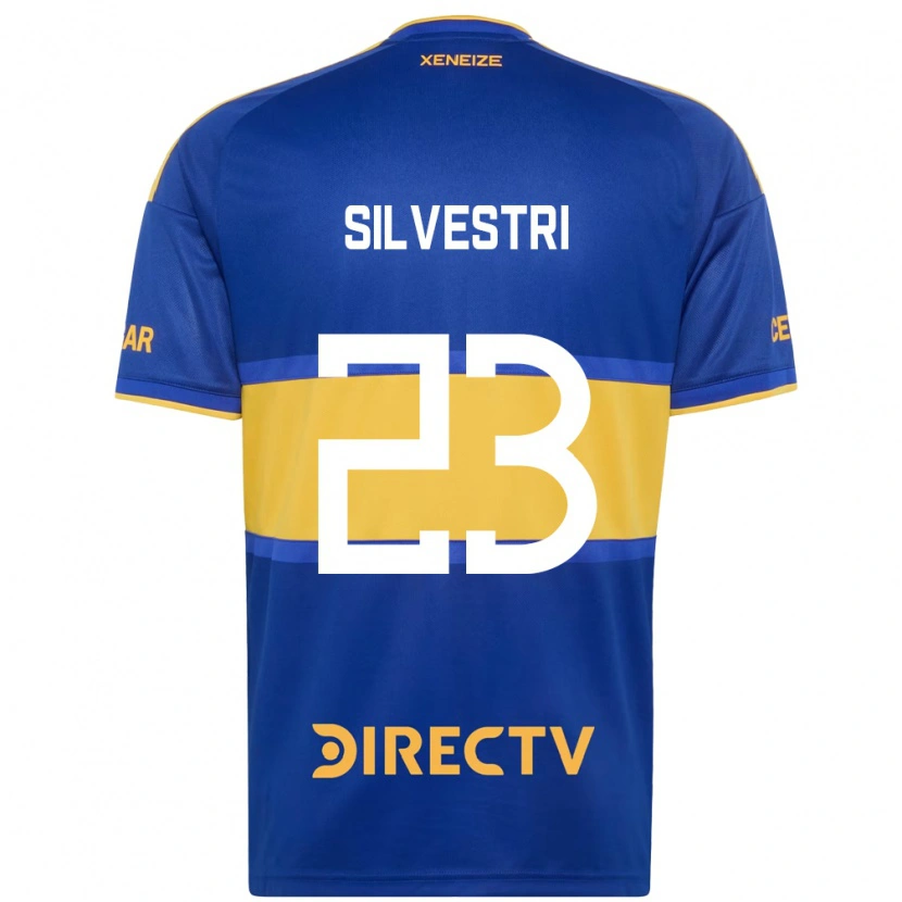 Danxen Mulher Camisola Delfina Silvestri #23 Azul Real Amarelo Principal 2026/27 Camisa Brasil