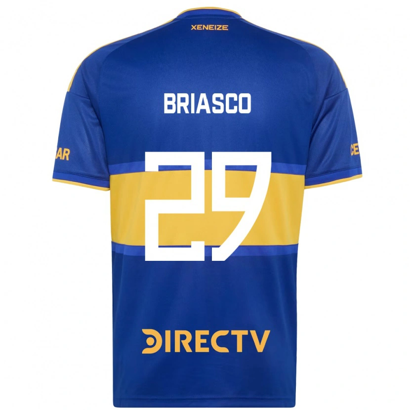 Danxen Mulher Camisola Norberto Briasco #29 Azul Real Amarelo Principal 2026/27 Camisa Brasil