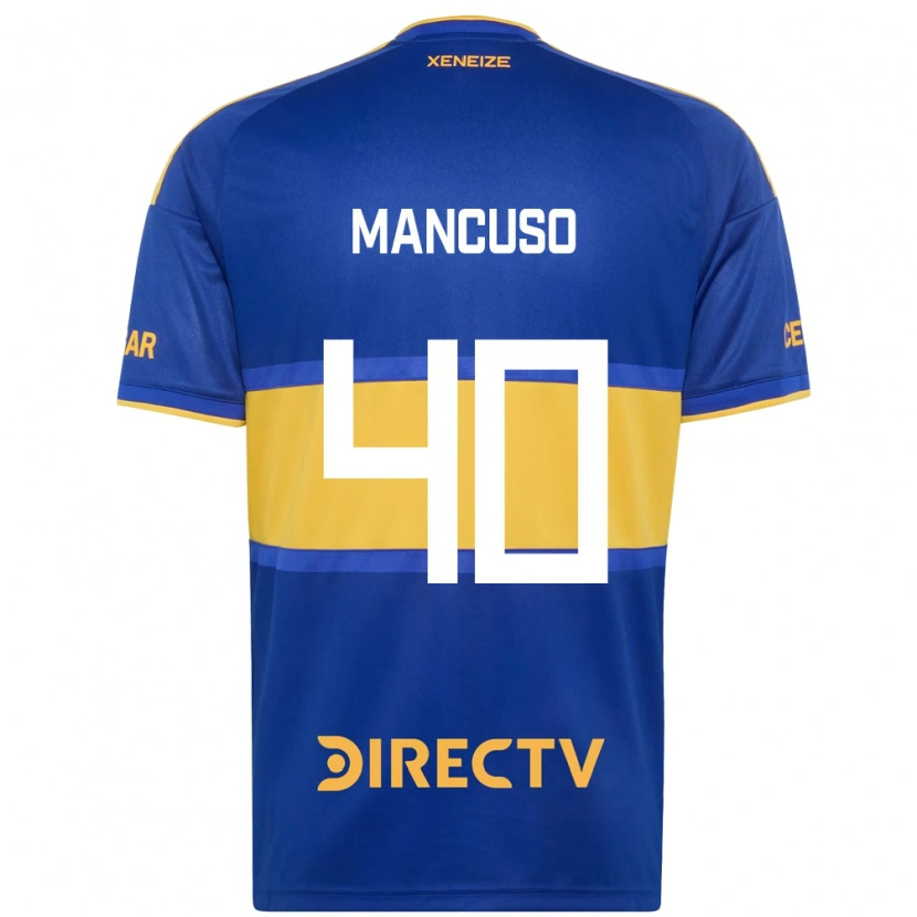 Danxen Mulher Camisola Eros Mancuso #40 Azul Real Amarelo Principal 2026/27 Camisa Brasil