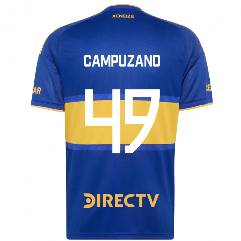 Danxen Mulher Camisola Jorman Campuzano #49 Azul Real Amarelo Principal 2026/27 Camisa Brasil