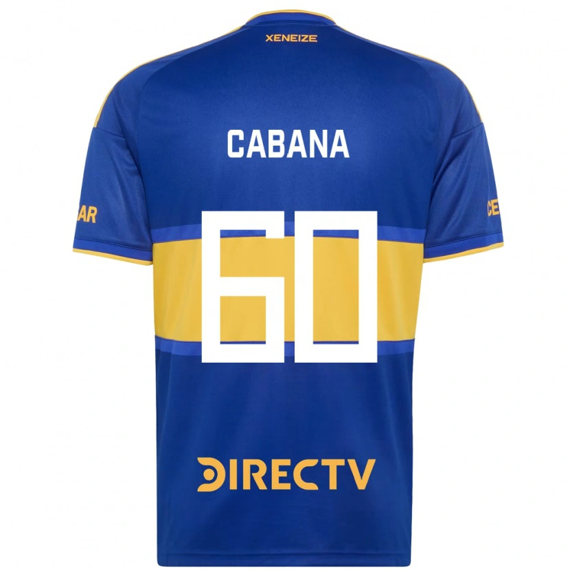 Danxen Mulher Camisola Juan Pablo Cabana #60 Azul Real Amarelo Principal 2026/27 Camisa Brasil