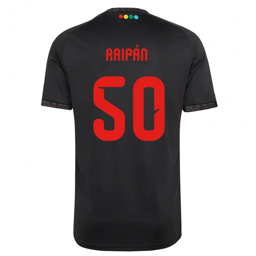 Danxen Mulher Camisola Felipe Raipán #50 Preto Vermelho Alternativa 2026/27 Camisa Brasil