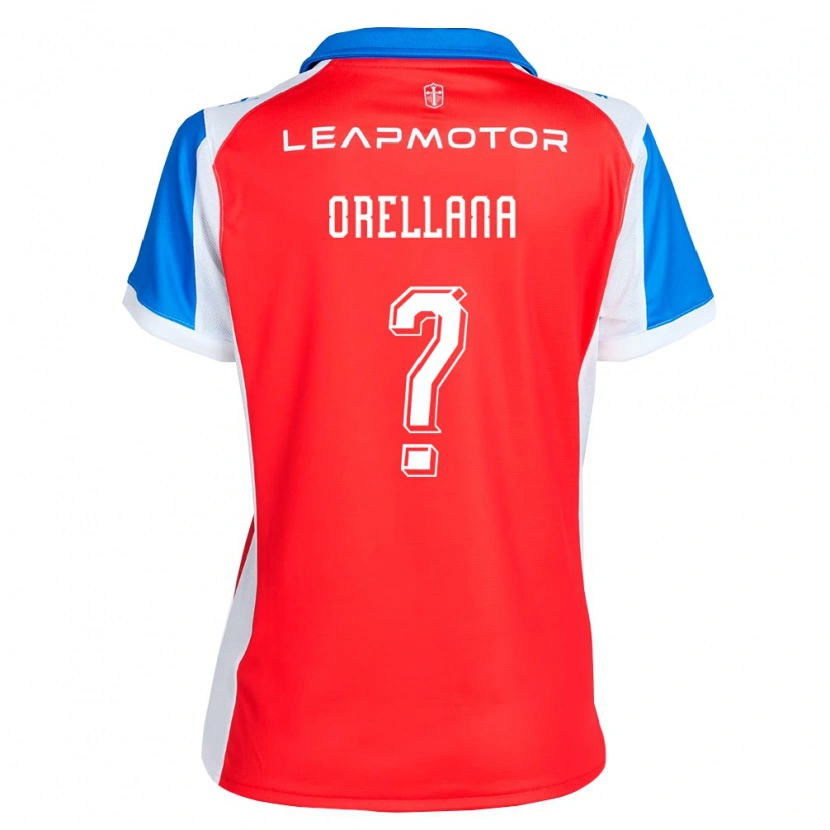 Danxen Mulher Camisola Joan Orellana #0 Vermelho Azul Alternativa 2026/27 Camisa Brasil