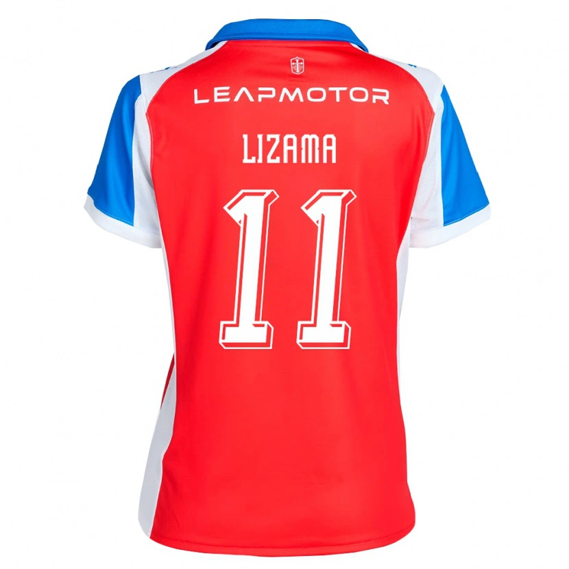 Danxen Mulher Camisola Bayron Lizama #11 Vermelho Azul Alternativa 2026/27 Camisa Brasil