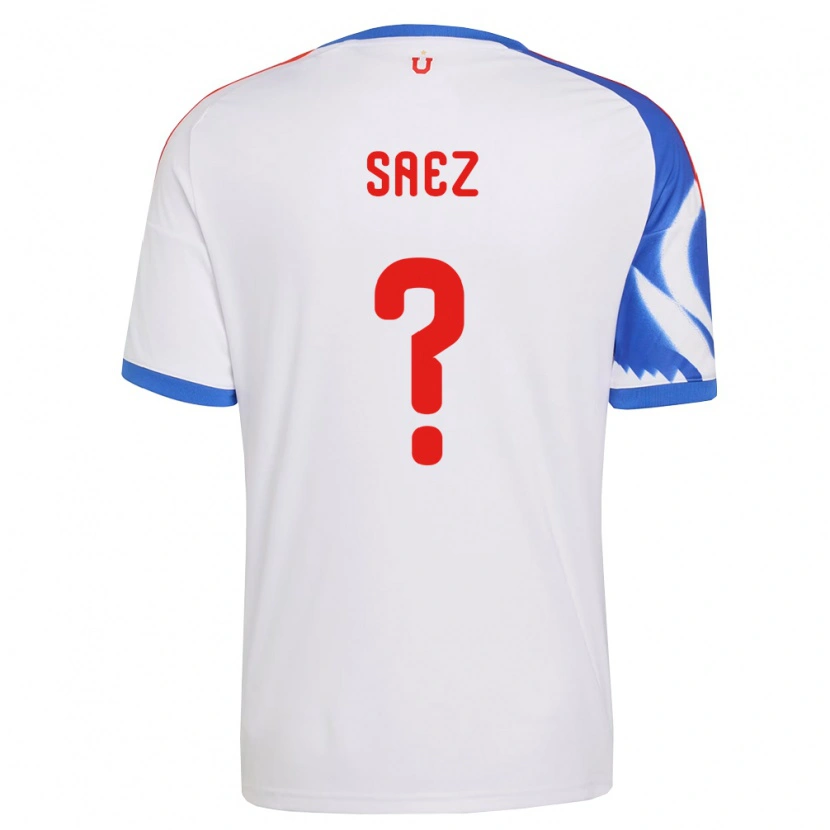 Danxen Mulher Camisola Ignacio Sáez #0 Branco Azul Marinho Alternativa 2026/27 Camisa Brasil