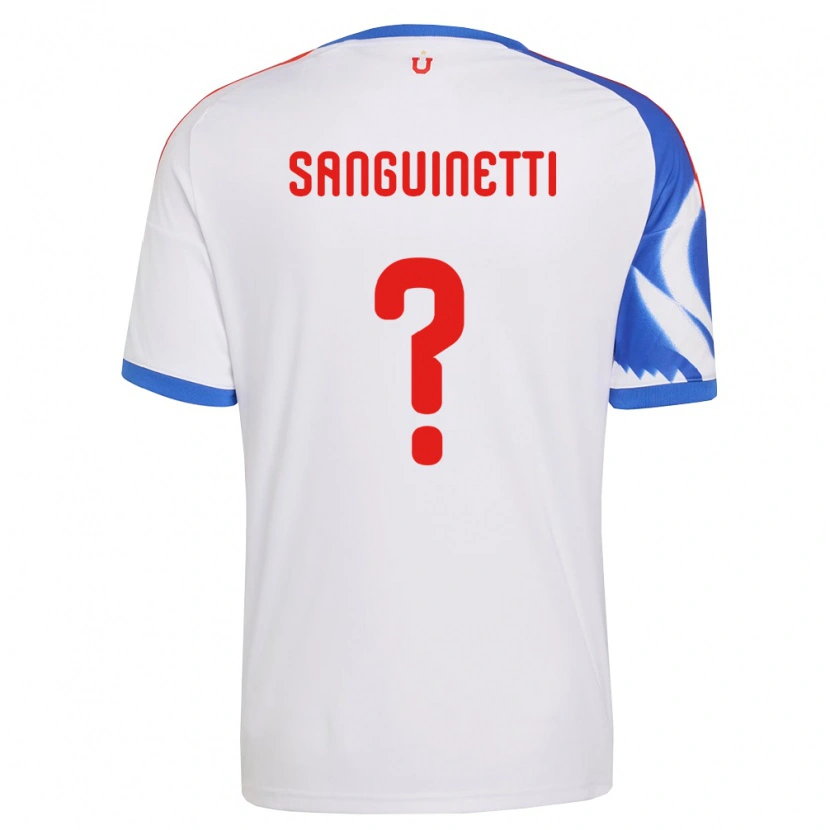 Danxen Mulher Camisola Fernando Osorio Sanguinetti #0 Branco Azul Marinho Alternativa 2026/27 Camisa Brasil