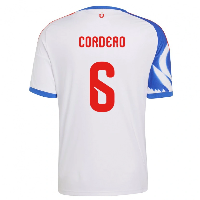 Danxen Mulher Camisola Renato Cordero #6 Branco Azul Marinho Alternativa 2026/27 Camisa Brasil