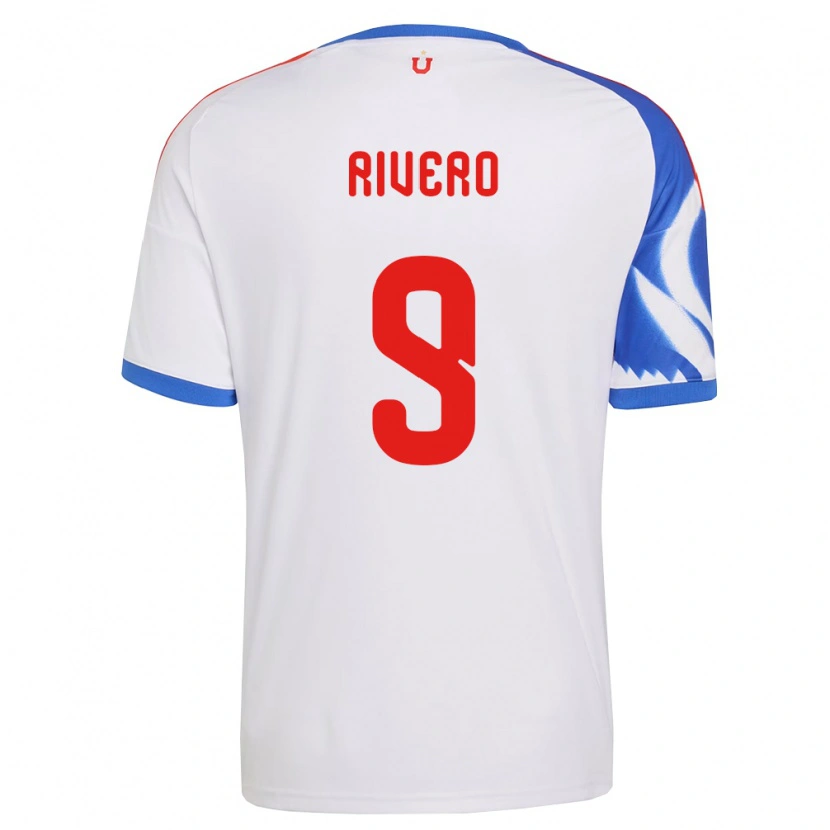 Danxen Mulher Camisola Octavio Rivero #9 Branco Azul Marinho Alternativa 2026/27 Camisa Brasil